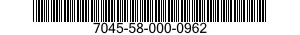 7045-58-000-0962 CASE,COMPUTER 7045580000962 580000962