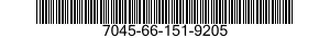 7045-66-151-9205 ENVELOPE,PROTECTIVE,DISK,FLEXIBLE 7045661519205 661519205