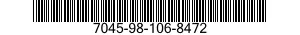 7045-98-106-8472 TEMPLATE,KEYBOARD,AUTOMATIC DATA PROCESSING 7045981068472 981068472