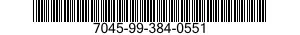 7045-99-384-0551 DISK,NONFLEXIBLE 7045993840551 993840551