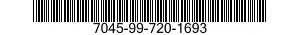 7045-99-720-1693 TAPE,ELECTRONIC DATA PROCESSING 7045997201693 997201693