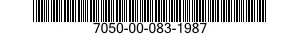 7050-00-083-1987  7050000831987 000831987