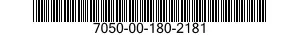 7050-00-180-2181  7050001802181 001802181