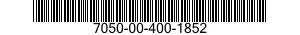 7050-00-400-1852  7050004001852 004001852