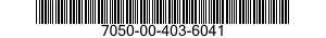 7050-00-403-6041  7050004036041 004036041