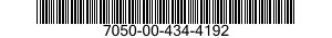 7050-00-434-4192  7050004344192 004344192