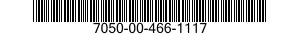 7050-00-466-1117  7050004661117 004661117
