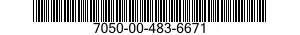 7050-00-483-6671 WRITE ENABLE ASSY 7050004836671 004836671