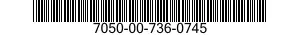 7050-00-736-0745  7050007360745 007360745