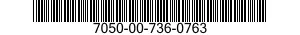 7050-00-736-0763  7050007360763 007360763