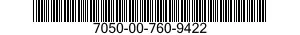7050-00-760-9422  7050007609422 007609422