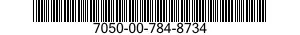 7050-00-784-8734  7050007848734 007848734