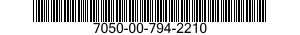 7050-00-794-2210  7050007942210 007942210