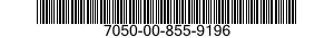 7050-00-855-9196  7050008559196 008559196