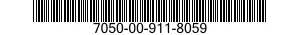 7050-00-911-8059  7050009118059 009118059