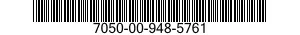 7050-00-948-5761  7050009485761 009485761