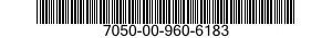 7050-00-960-6183  7050009606183 009606183