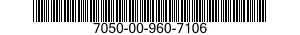 7050-00-960-7106  7050009607106 009607106