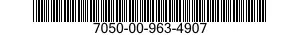 7050-00-963-4907  7050009634907 009634907
