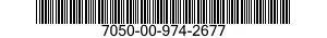 7050-00-974-2677  7050009742677 009742677