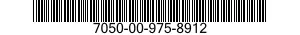 7050-00-975-8912  7050009758912 009758912