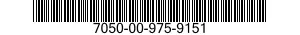 7050-00-975-9151  7050009759151 009759151