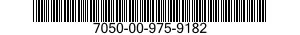 7050-00-975-9182  7050009759182 009759182