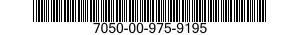 7050-00-975-9195  7050009759195 009759195