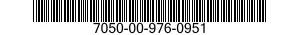 7050-00-976-0951  7050009760951 009760951