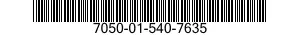 7050-01-540-7635 COMPUTER SUBASSEMBLY 7050015407635 015407635