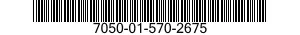 7050-01-570-2675 RECORDER-REPRODUCER,DIGITAL DATA 7050015702675 015702675