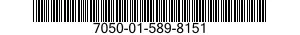 7050-01-589-8151 COMPUTER SUBASSEMBLY 7050015898151 015898151