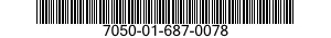7050-01-687-0078 MEMORY,PORTABLE,SOLID STATE 7050016870078 016870078