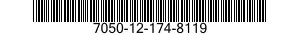 7050-12-174-8119 CIRCUIT CARD ASSEMBLY 7050121748119 121748119