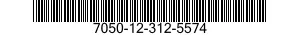 7050-12-312-5574 CONTROL,DATA TRANSMISSION 7050123125574 123125574