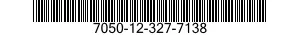 7050-12-327-7138 COMPUTER SUBASSEMBLY 7050123277138 123277138