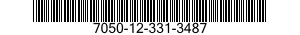 7050-12-331-3487 CONVERTER,ANALOG TO DIGITAL 7050123313487 123313487