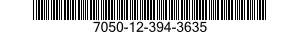 7050-12-394-3635 COMPUTER SUBASSEMBLY 7050123943635 123943635