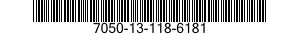 7050-13-118-6181 COMPUTER SUBASSEMBLY 7050131186181 131186181