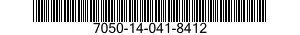7050-14-041-8412  7050140418412 140418412