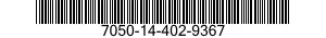 7050-14-402-9367 ANALYZER,PARTICLE SIZE 7050144029367 144029367
