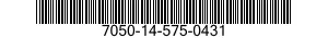 7050-14-575-0431 MEMORY,PORTABLE,SOLID STATE 7050145750431 145750431