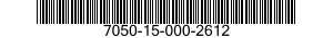 7050-15-000-2612 REGISTER-ROUTER,BINARY DATA 7050150002612 150002612