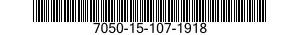 7050-15-107-1918 MODULO INTERFACCIA 7050151071918 151071918