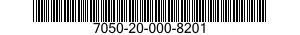 7050-20-000-8201 MEMORY,PORTABLE,SOLID STATE 7050200008201 200008201