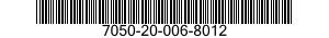 7050-20-006-8012 COMPUTER SUBASSEMBLY 7050200068012 200068012