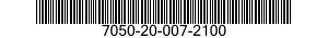 7050-20-007-2100 MEMORY,PORTABLE,SOLID STATE 7050200072100 200072100