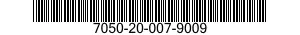 7050-20-007-9009 COMPUTER SUBASSEMBLY 7050200079009 200079009