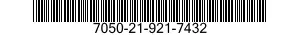 7050-21-921-7432 PANEL,CONTROL,ELECTRICAL-ELECTRONIC EQUIPMENT 7050219217432 219217432