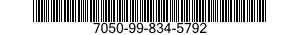 7050-99-834-5792 CIRCUIT CARD ASSEMBLY 7050998345792 998345792